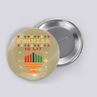 Kwanzaa Is Lit Button