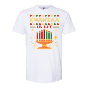 Kwanzaa Is Lit Softstyle CVC T-Shirt