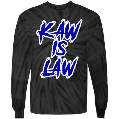 Kakaw Is Law St. Louis Football Tailgate Tie-Dye Long Sleeve Shirt