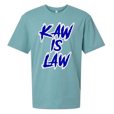 Kakaw Is Law St. Louis Football Tailgate Sueded Cloud Jersey T-Shirt