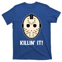 Killin It Lazy Diy Halloween Costume Funny Horror Movie T-Shirt