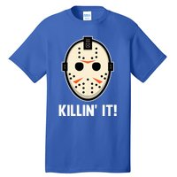 Killin It Lazy Diy Halloween Costume Funny Horror Movie Tall T-Shirt