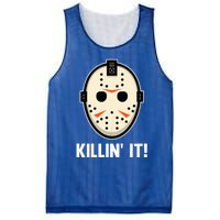 Killin It Lazy Diy Halloween Costume Funny Horror Movie Mesh Reversible Basketball Jersey Tank