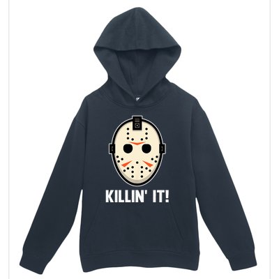 Killin It Lazy Diy Halloween Costume Funny Horror Movie Urban Pullover Hoodie