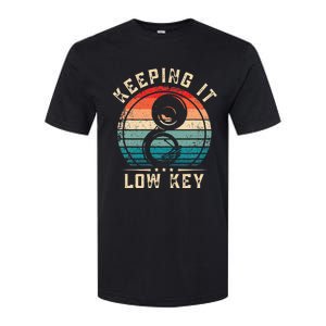 Keeping It Low Key Funny Sousaphone Softstyle CVC T-Shirt