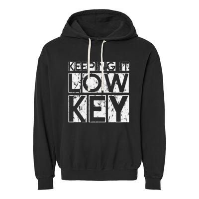 Keeping It Low Key Garment-Dyed Fleece Hoodie