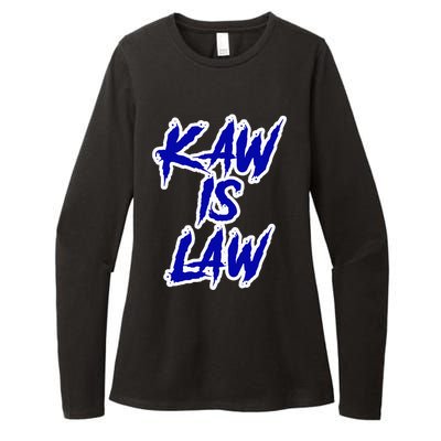 Kakaw Is Law B.A.T.T.L.E.H.A.W.K.S St. Louis Football Tailgate Womens CVC Long Sleeve Shirt