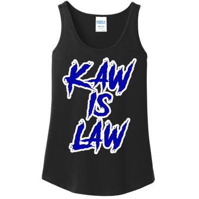 Kakaw Is Law B.A.T.T.L.E.H.A.W.K.S St. Louis Football Tailgate Ladies Essential Tank