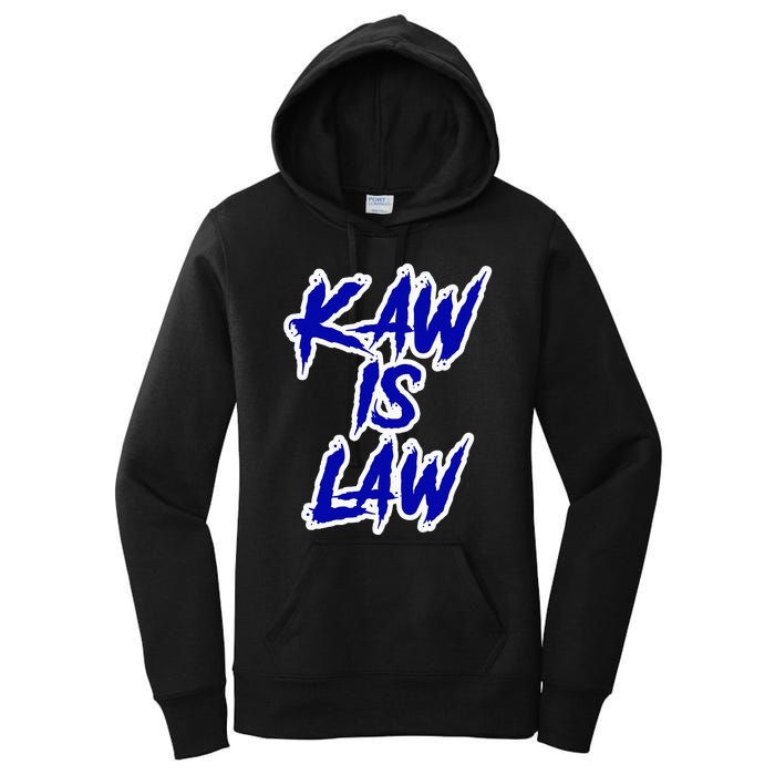 Kakaw Is Law B.A.T.T.L.E.H.A.W.K.S St. Louis Football Tailgate Women's Pullover Hoodie