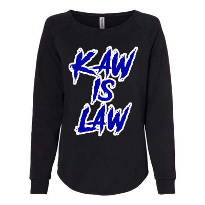 Kakaw Is Law B.A.T.T.L.E.H.A.W.K.S St. Louis Football Tailgate Womens California Wash Sweatshirt