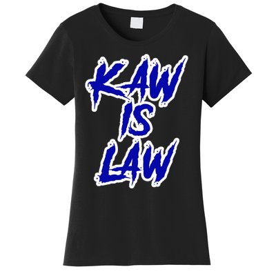 Kakaw Is Law B.A.T.T.L.E.H.A.W.K.S St. Louis Football Tailgate Women's T-Shirt