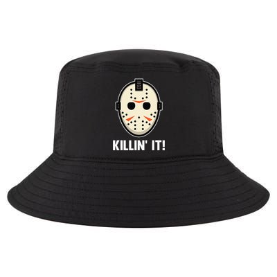 Killin It Lazy DIY Halloween Costume Funny Horror Movie Cool Comfort Performance Bucket Hat