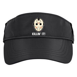 Killin It Lazy DIY Halloween Costume Funny Horror Movie Adult Drive Performance Visor