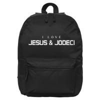 Kevonstage I Love Jesus & Jodeci 16 in Basic Backpack