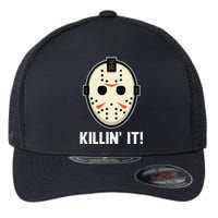 Killin It Lazy DIY Halloween Costume Funny Horror Movie Flexfit Unipanel Trucker Cap