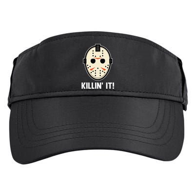 Killin It Lazy DIY Halloween Costume Funny Horror Movie Adult Drive Performance Visor