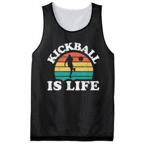 Kickball Is Life Cool Kickball Player Mesh Reversible Basketball Jersey Tank