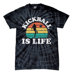 Kickball Is Life Cool Kickball Player Tie-Dye T-Shirt