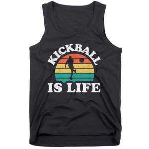 Kickball Is Life Cool Kickball Player Tank Top