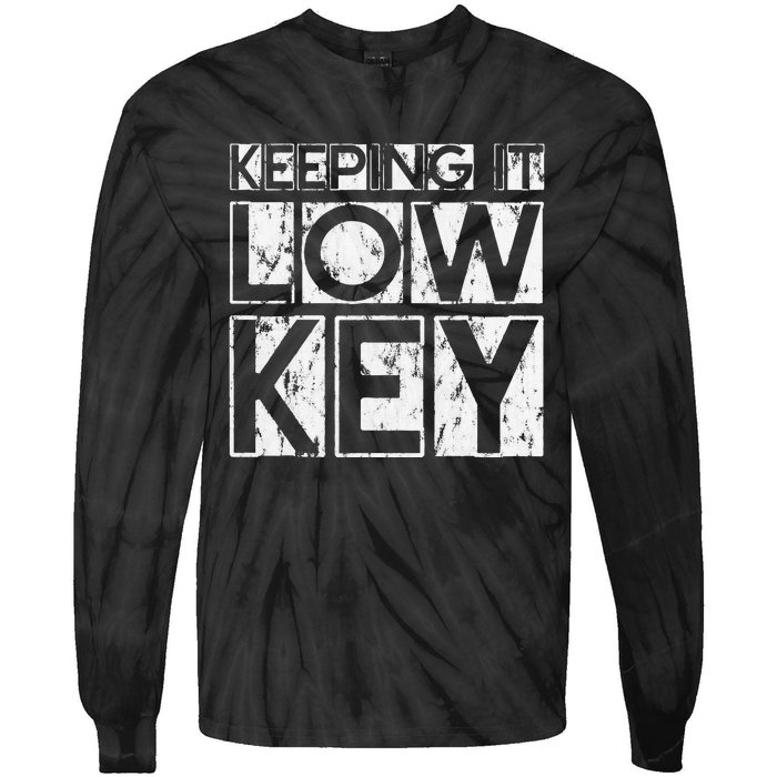 Keeping It Low Key Tie-Dye Long Sleeve Shirt