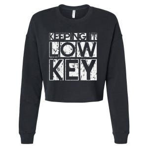 Keeping It Low Key Cropped Pullover Crew