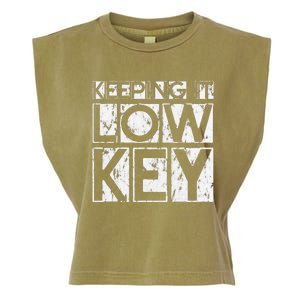 Keeping It Low Key Garment-Dyed Women's Muscle Tee