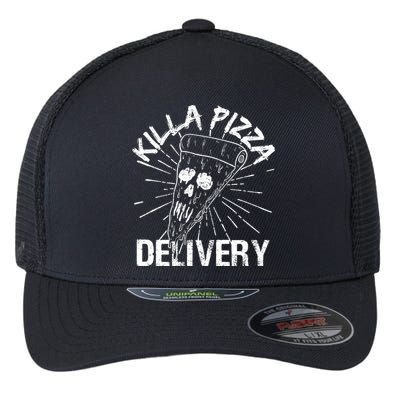 Killa Pizza Delivery Flexfit Unipanel Trucker Cap