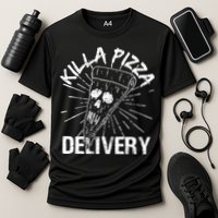 Killa Pizza Delivery Cooling Performance Crew T-Shirt