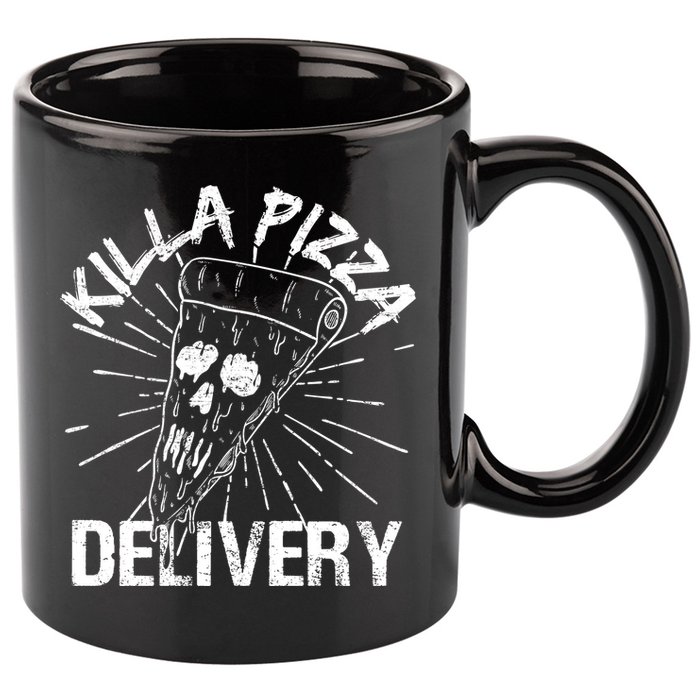 Killa Pizza Delivery 11oz C Handle Ceramic Mug