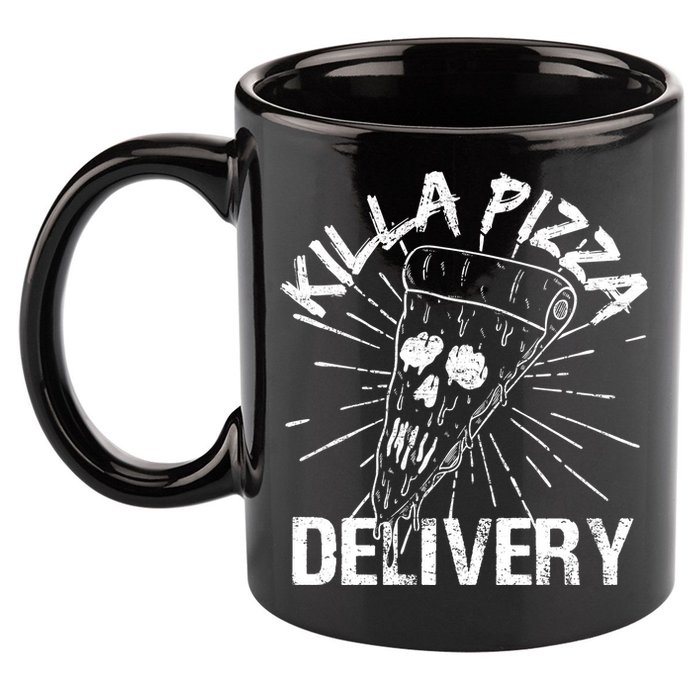 Killa Pizza Delivery 11oz C Handle Ceramic Mug