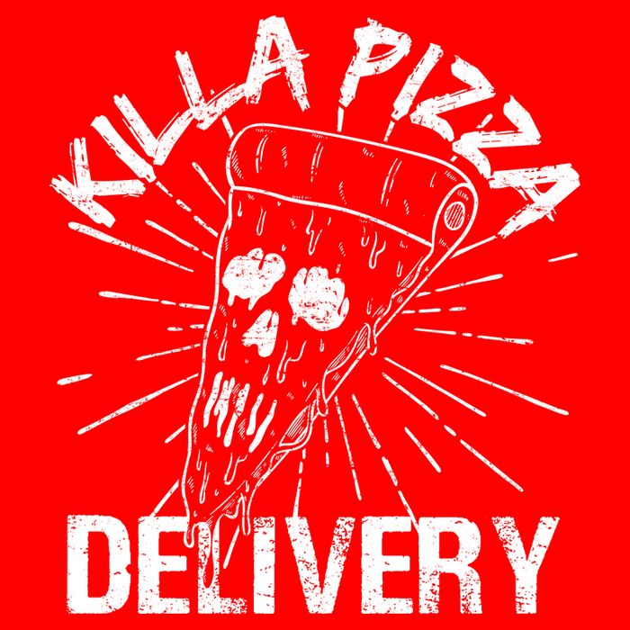 Killa Pizza Delivery Doggie Tank