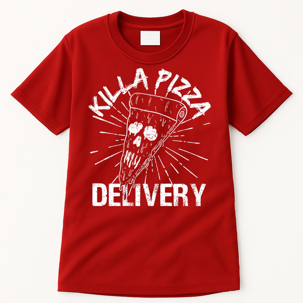 Killa Pizza Delivery Tall T-Shirt