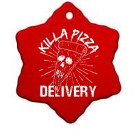 Killa Pizza Delivery Ceramic Star Ornament