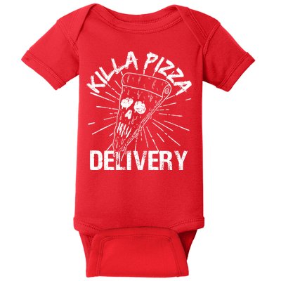 Killa Pizza Delivery Baby Bodysuit
