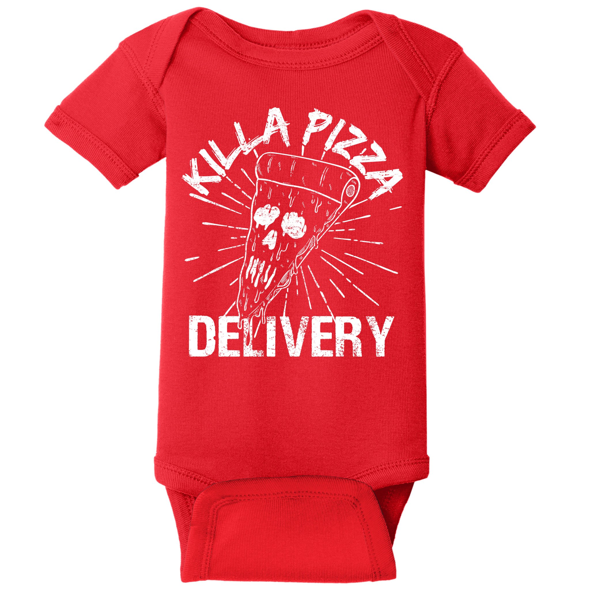 Killa Pizza Delivery Baby Bodysuit