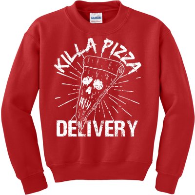 Killa Pizza Delivery Kids Sweatshirt