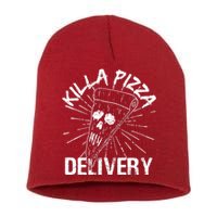 Killa Pizza Delivery Short Acrylic Beanie