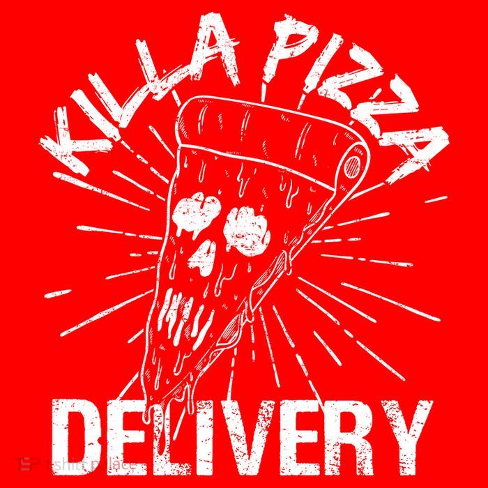Killa Pizza Delivery Short Acrylic Beanie