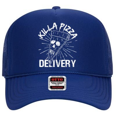 Killa Pizza Delivery High Crown Mesh Back Trucker Hat