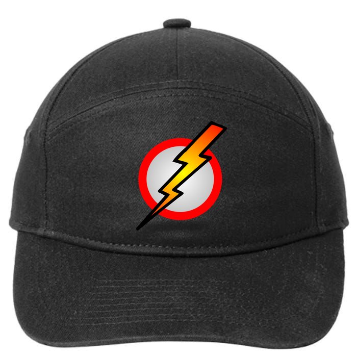 Killers Lightning Bolt Retro 7-Panel Snapback Hat