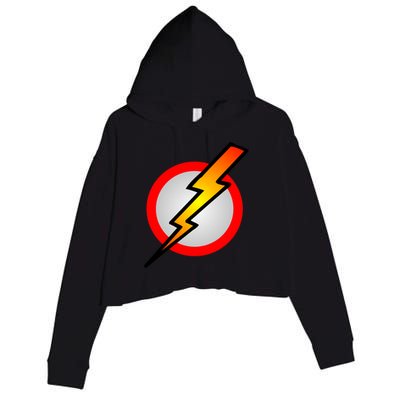 Killers Lightning Bolt Retro Crop Fleece Hoodie