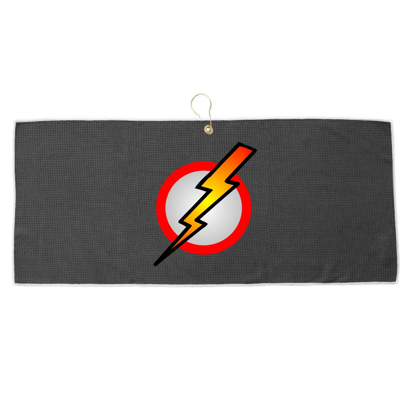 Killers Lightning Bolt Retro Large Microfiber Waffle Golf Towel