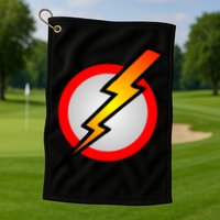 Killers Lightning Bolt Retro Golf Towel