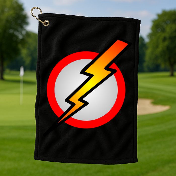Killers Lightning Bolt Retro Golf Towel