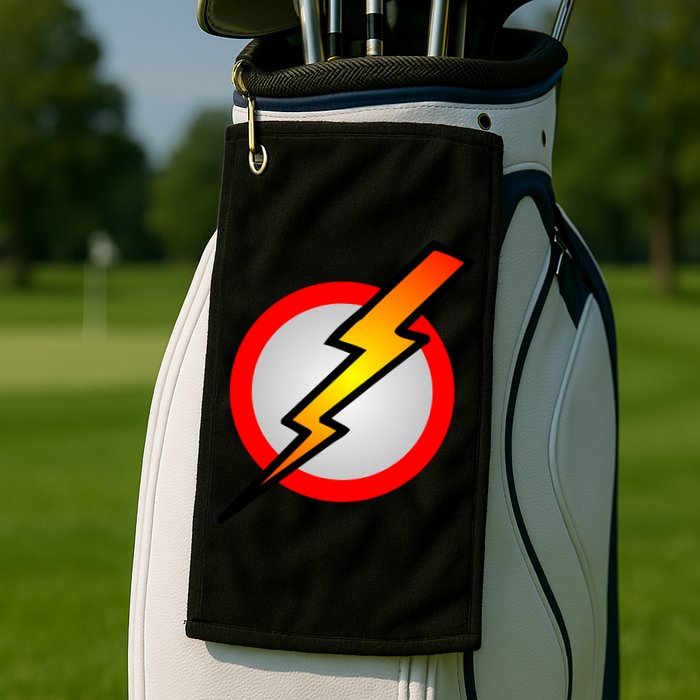 Killers Lightning Bolt Retro Golf Towel