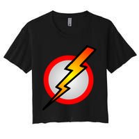 Killers Lightning Bolt Retro Women's Crop Top Tee