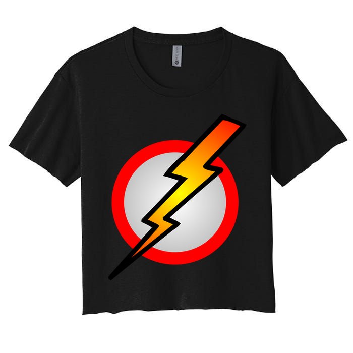 Killers Lightning Bolt Retro Women's Crop Top Tee