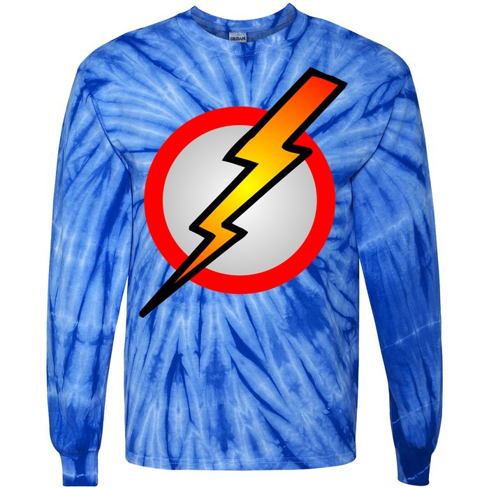 Killers Lightning Bolt Retro Tie-Dye Long Sleeve Shirt