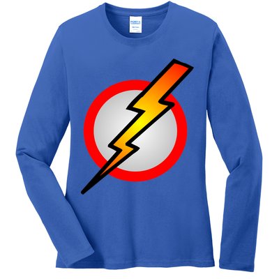 Killers Lightning Bolt Retro Ladies Long Sleeve Shirt