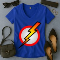 Killers Lightning Bolt Retro Women's V-Neck T-Shirt